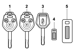 1) Master key