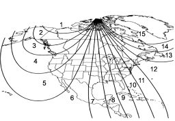 Compass calibration zones