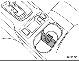 If you remove the divider plate from the dual cup holders, you can use the center