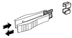 4. Pull out the fuse with the fuse puller.