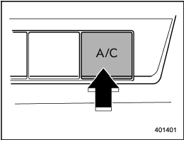 A/C  Air conditioner button