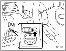 Power folding mirror switch (if equipped)