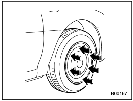 Installing the wheel cover