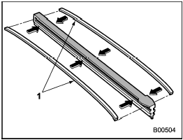 1) Metal spines