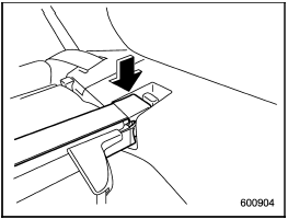 2. Insert the projections located on the