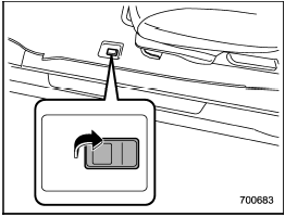 1. To open the fuel filler lid, pull the lid