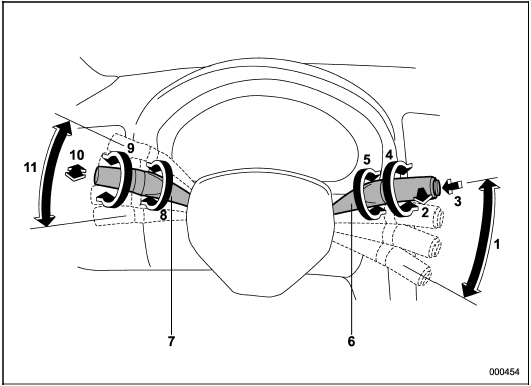 1) Windshield wiper