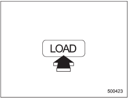 1. Briefly press the LOAD button. If the magazine in the player has an idle position where you can insert a disc, the disc number indicator associated with the idle position will blink.