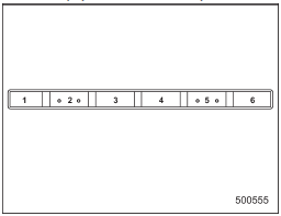 1. Press the preset button in which the desired number is registered.