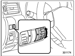 The vehicle has High-Intensity Discharge (HID) headlights on the low beam setting.