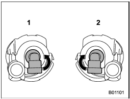 1) View from drivers left-hand side