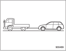 1. Release the parking brake and put the transmission in the N/neutral position.