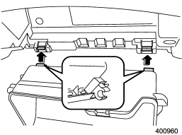 6. Reinstall the glove box, and connect the damper shaft.