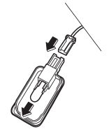 2. Pull the bulb out of the socket.