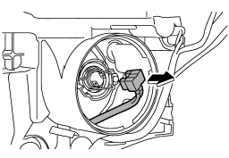 3. Disconnect the electrical connector.