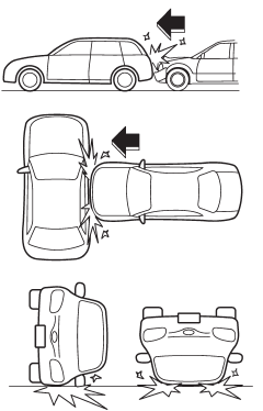 The drivers and front passengers SRS frontal airbags are designed basically