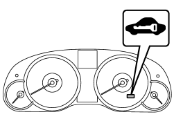 The security indicator light deters potential thieves by indicating that the