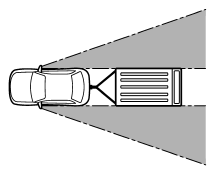 After hitching a trailer to your vehicle, check that the standard side mirrors