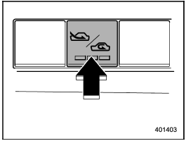 Air inlet selection button