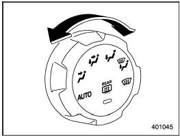 Airflow control dial