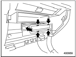 3. Replace the air filter element with a