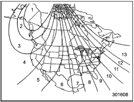 Compass calibration zones