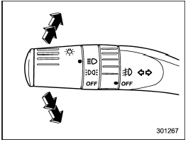 Turn signal lever