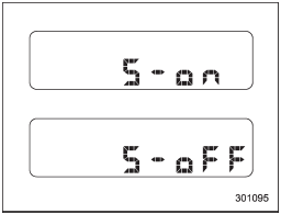 It is possible to activate or deactivate the movement of the meter needles and gauge needles that takes place when the ignition switch is turned to the ON position.