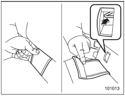 Each lower anchorage is located where the seat cushion meets the seatback.