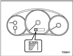 In the manual mode, you can use the center differential control switch to adjust the initial LSD torque as desired. When this mode is selected, the AUTO indicator light on the combination meter turns off.