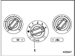 1) ON position