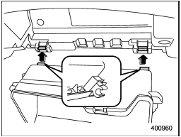 4. Reinstall the glove box, and connect the damper shaft.