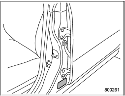 The certification label attached to the drivers side doorjamb shows GVWR (Gross Vehicle Weight Rating) and GAWR (Gross Axle Weight Rating).